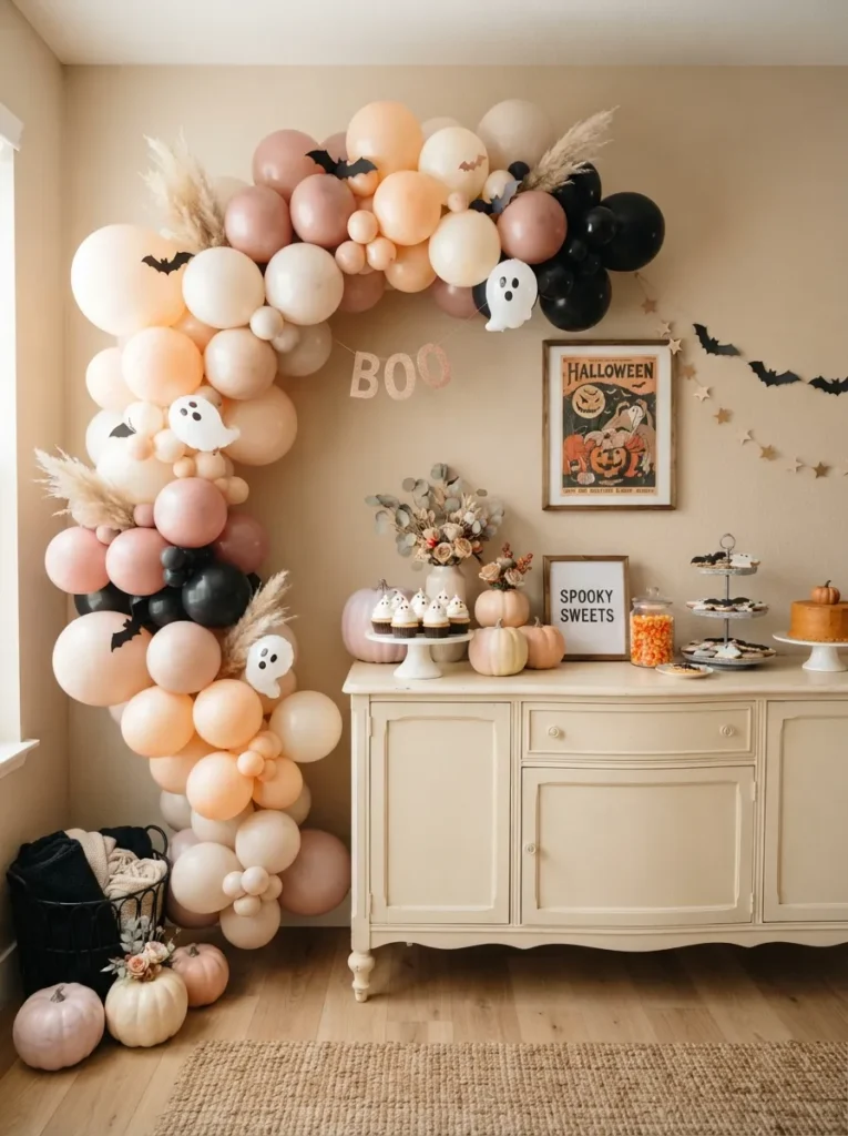 Mini Boo Balloon Arch