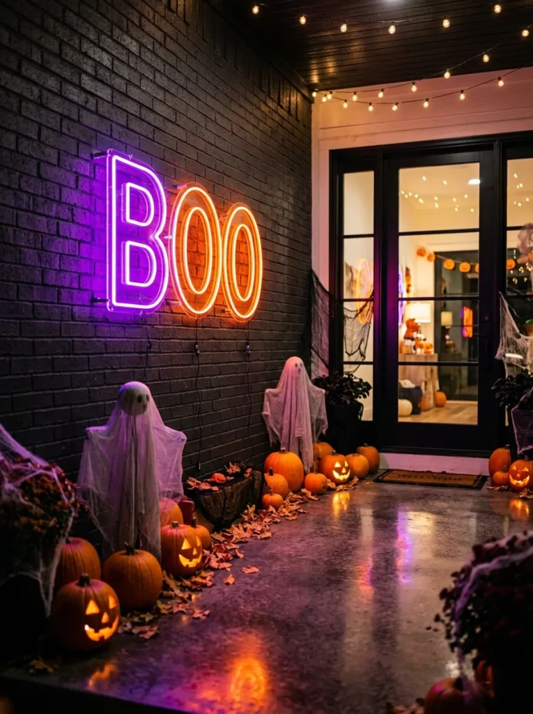  Neon Sign Boo