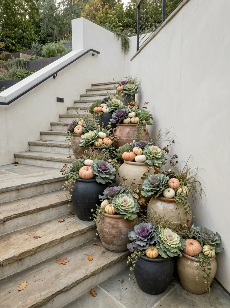 Ornamental Kale Pots