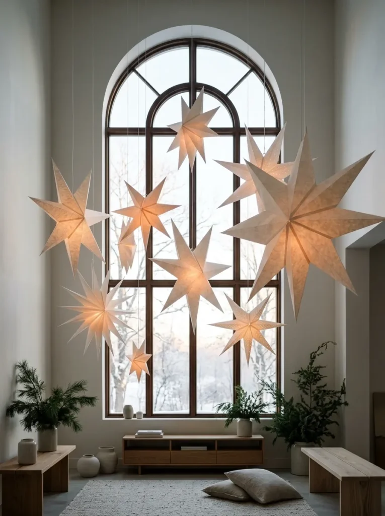 Paper Star Hangers
