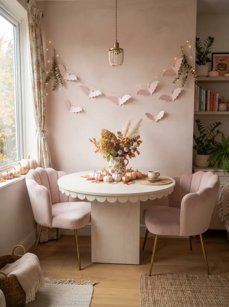 Pink Bat Garland