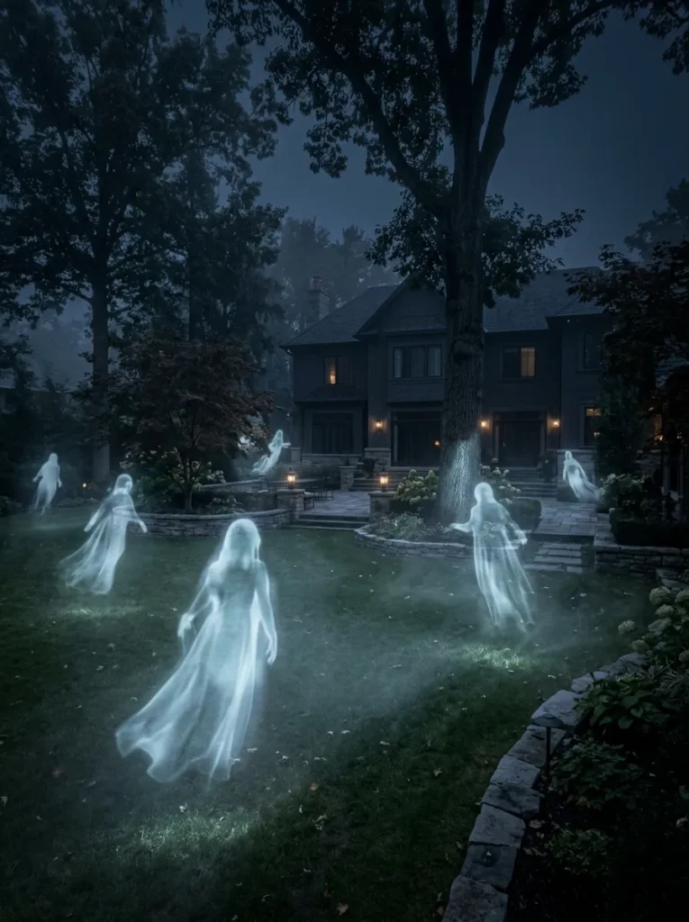 Projected Floating Figures