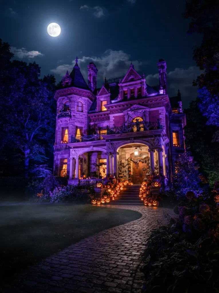 Purple Uplighting