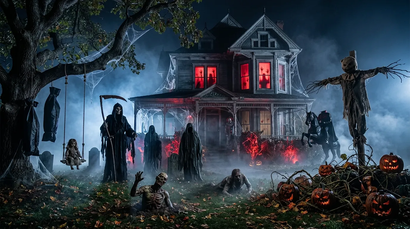 Scary Outdoor Halloween Decorations