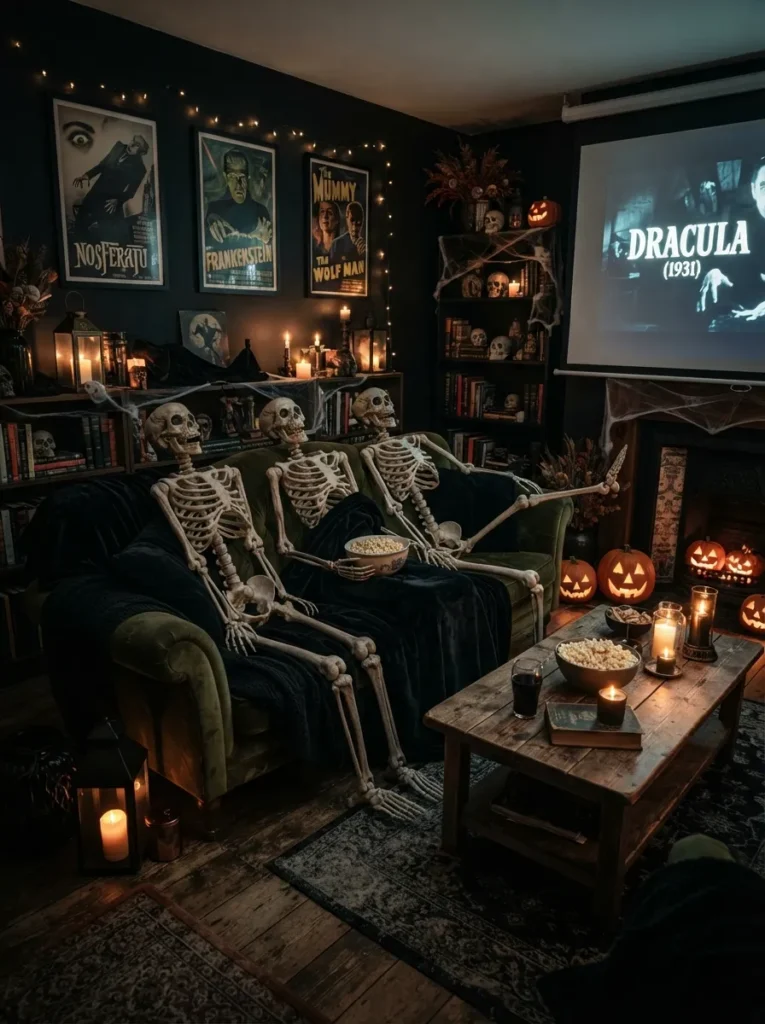 Skeleton Movie Night