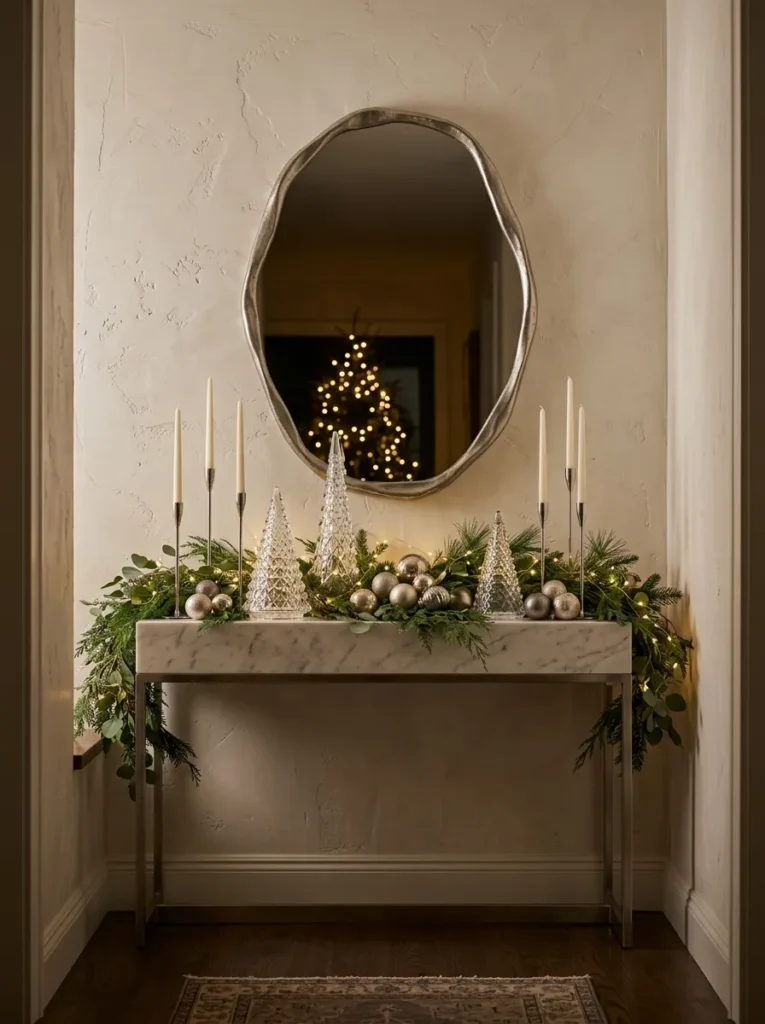  Sparkling Console Arrangement
