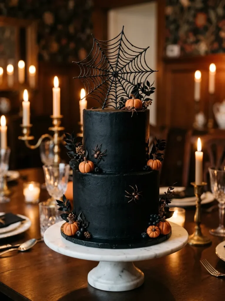 Spiderweb Cake Topper