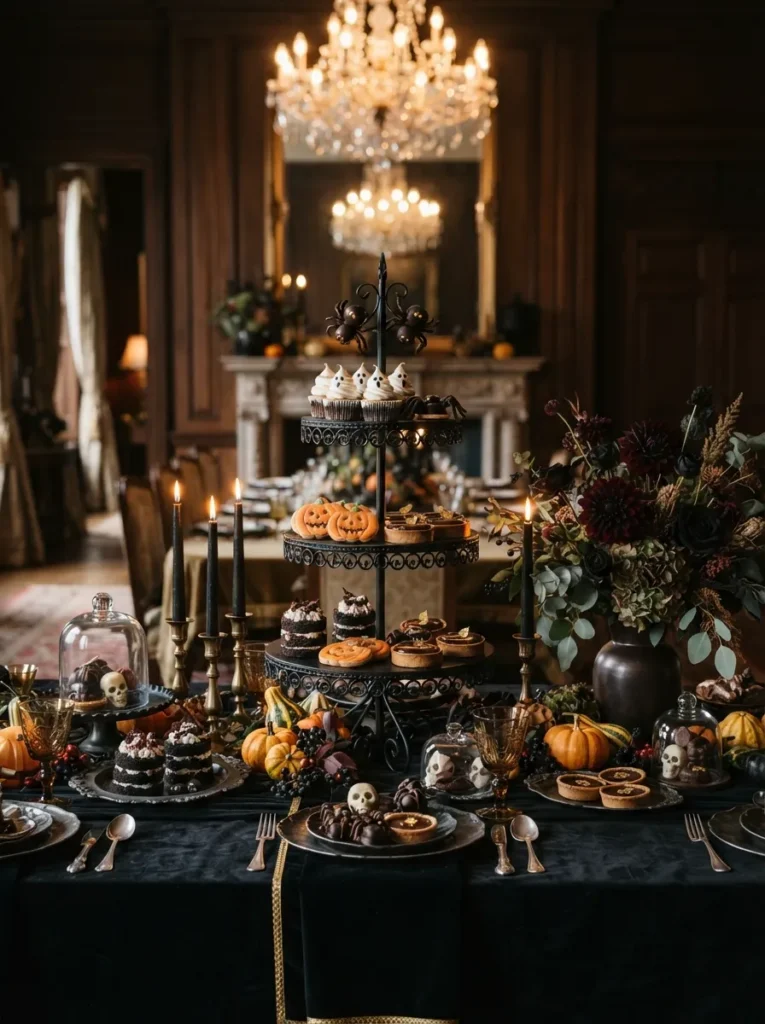 Spooky Dessert Table