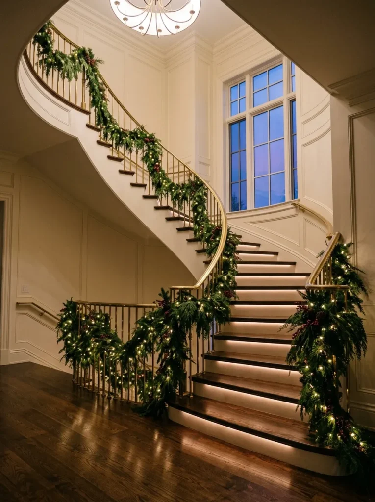 Twinkling Staircase Lights
