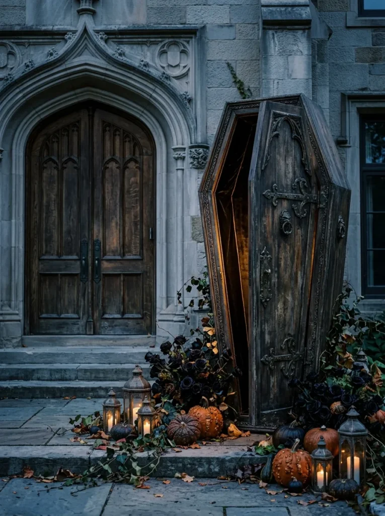 Upright Coffin Casket