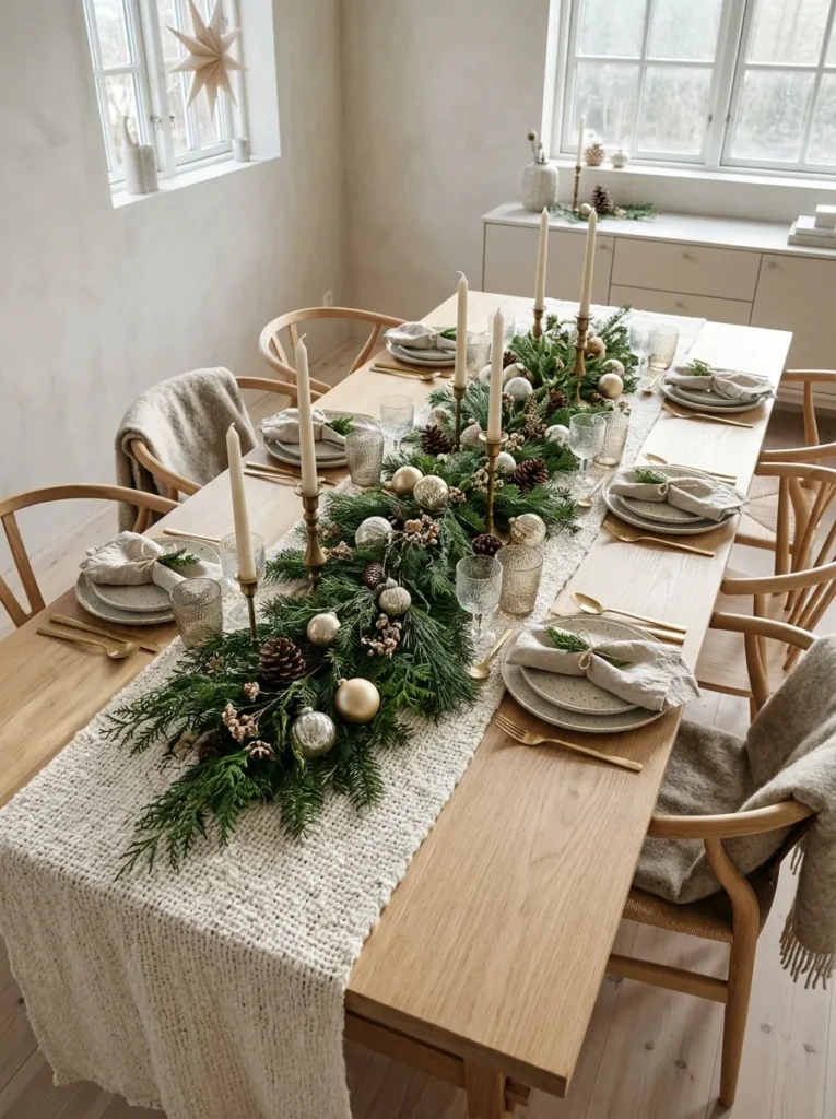 Winter Table Runner