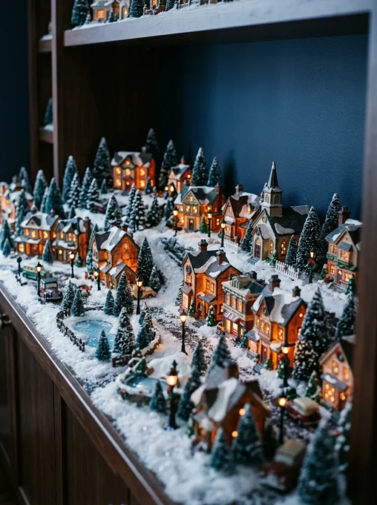 Winter Village Houses