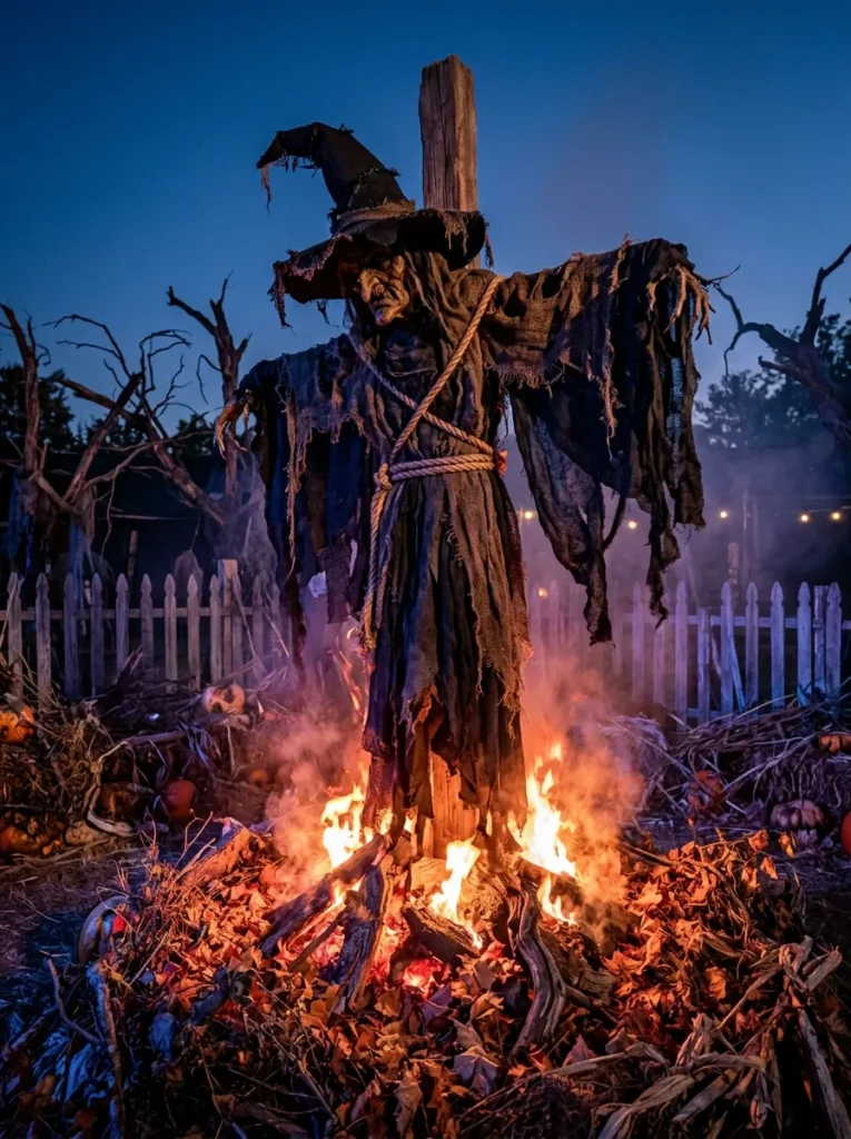 Witch Burning Stake