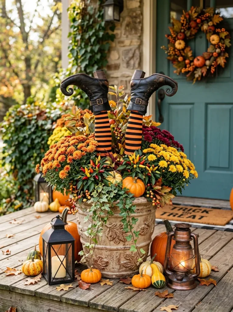 Witch Legs Planter